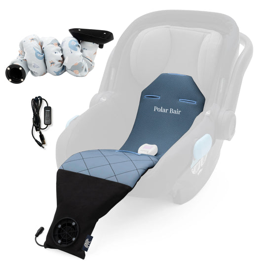 Baby Car Seat Cooler with AC
