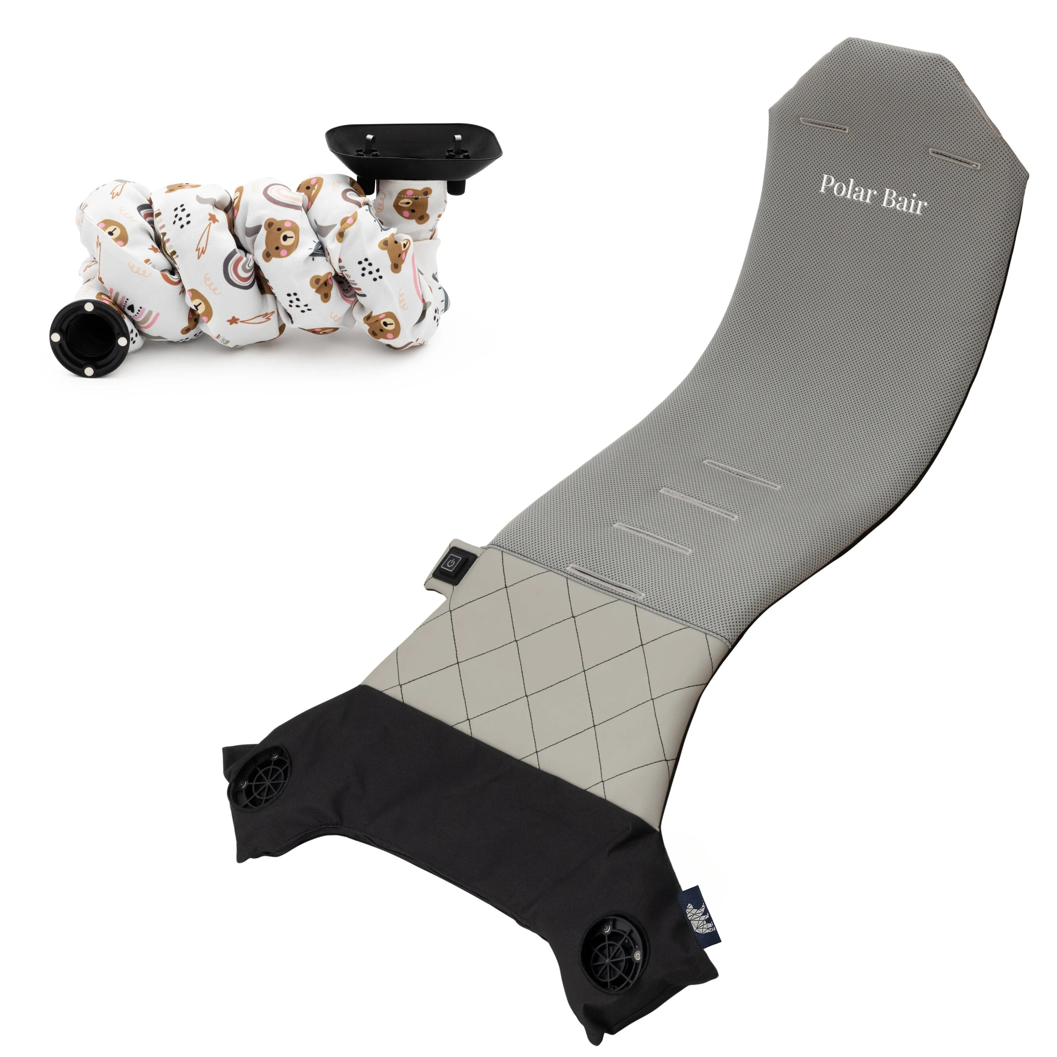 Convertible Car Seat Cooler with AC