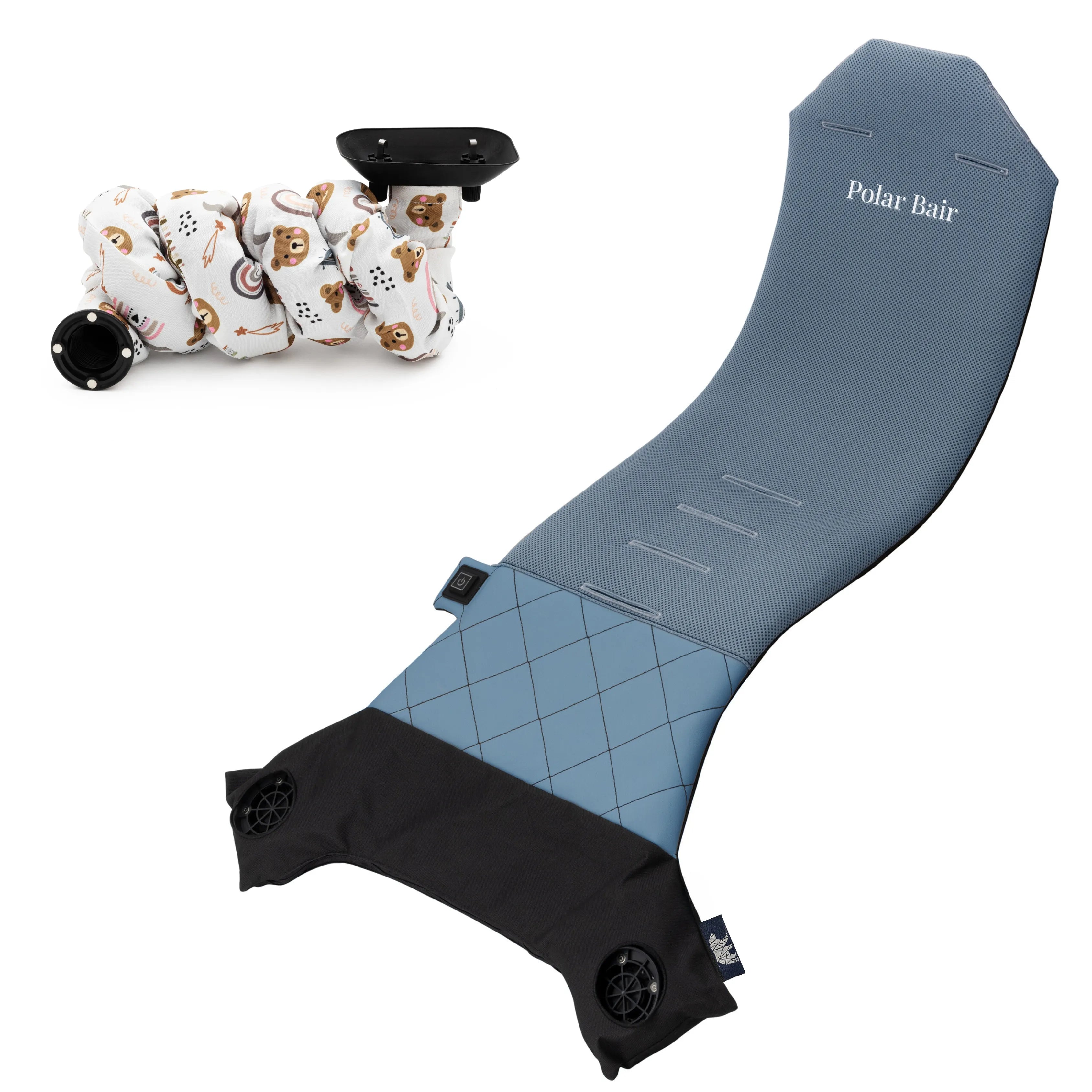 Convertible Car Seat Cooler with AC