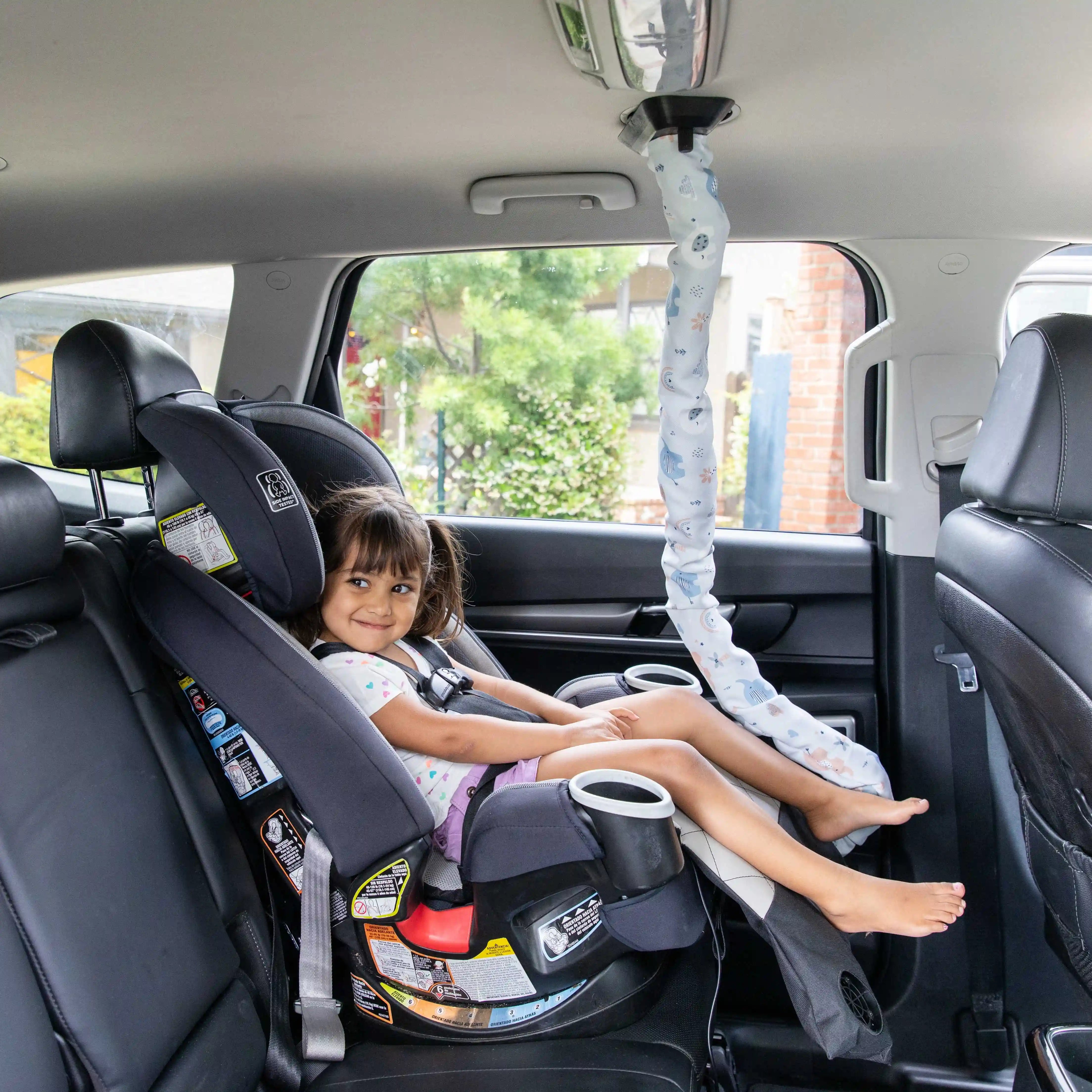 Convertible Car Seat Cooler with AC