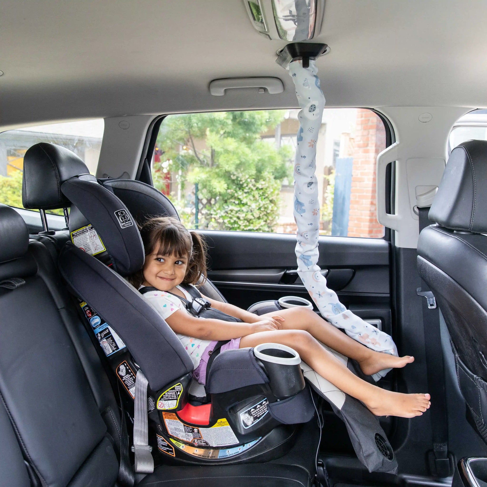 Convertible Car Seat Cooler with AC