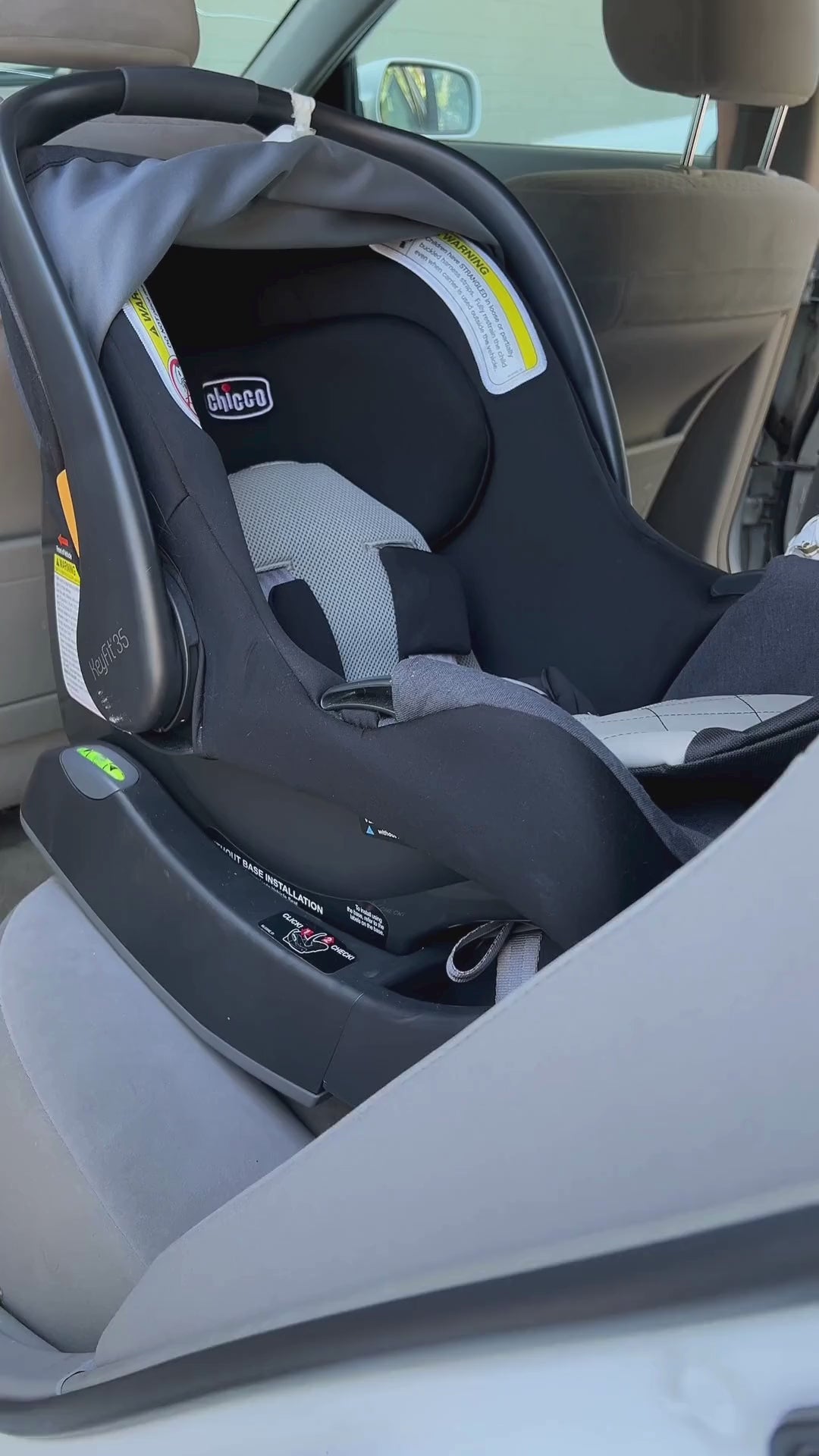 Baby Car Seat Cooler with AC